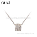 2014 Latest fashionalbe solid silver pendants made with crystal Y10011 only 925 silver pendant